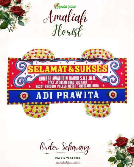 Papan Bunga Ucapan Selamat Sutawangi