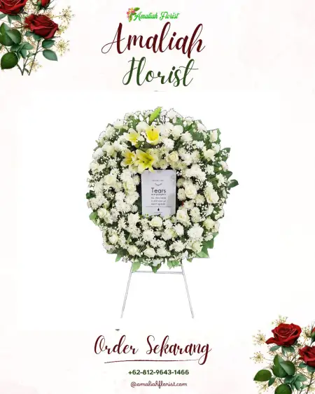 Krans Bunga Duka Sutawangi